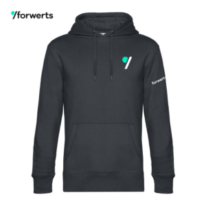 forwerts Hoodie Unisex asphalt | Stick