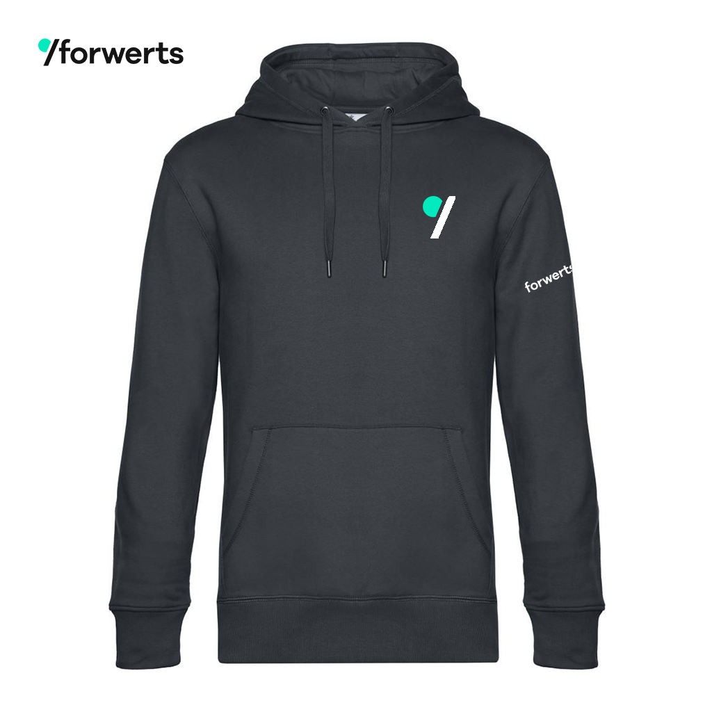 forwerts Hoodie Unisex asphalt | Stick