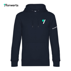 forwerts Hoodie Unisex navy | Stick