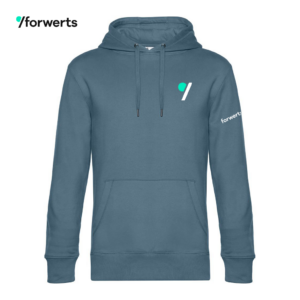forwerts Hoodie Unisex nordic blue | Stick