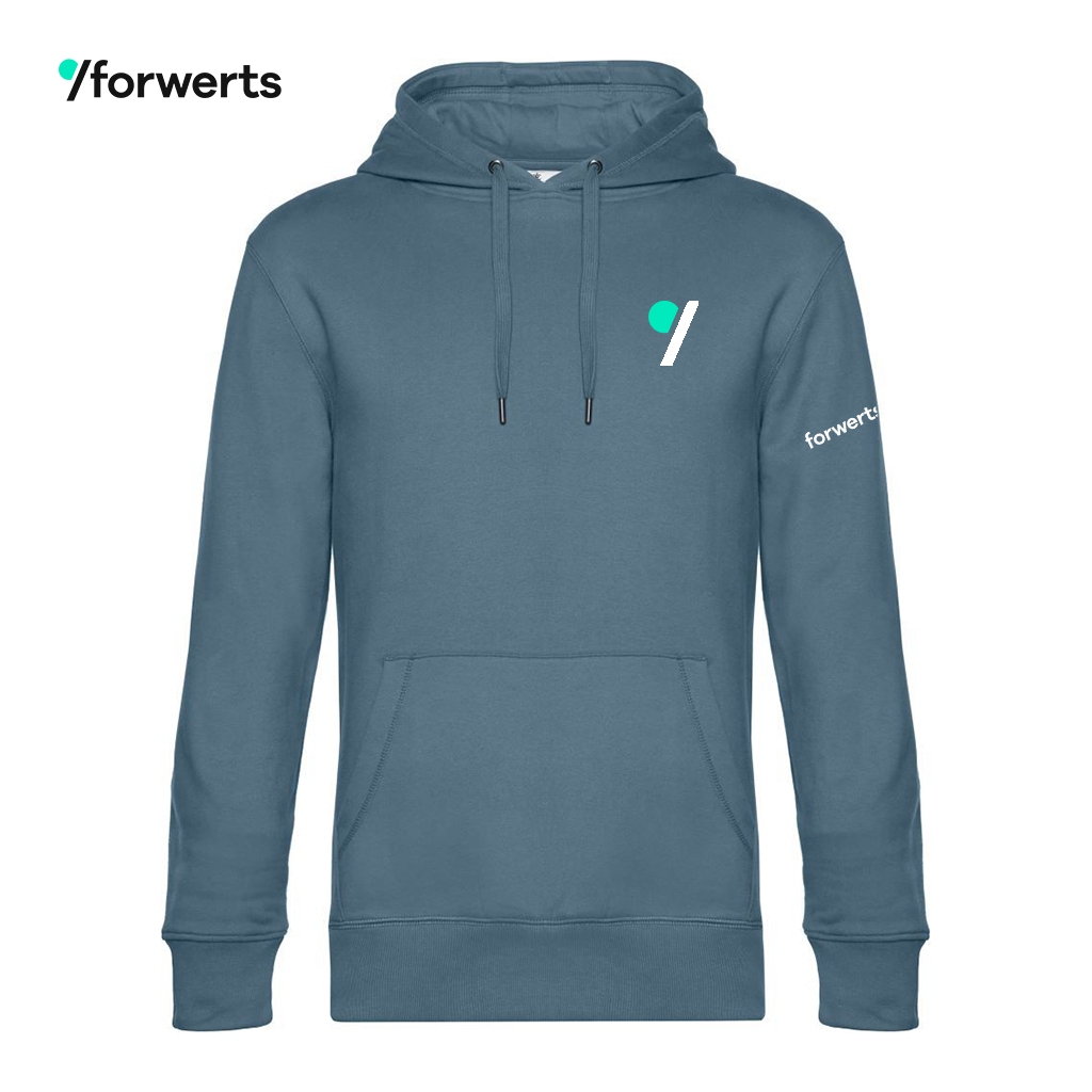 forwerts Hoodie Unisex nordic blue | Stick