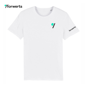 forwerts T-Shirt Unisex white | Stick