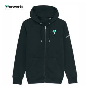 forwerts Zipper Unisex black | Stick
