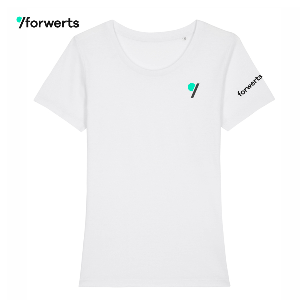 forwerts T-Shirt Women white | Stick