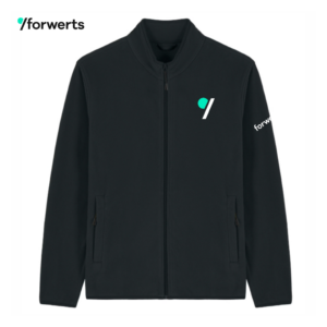 forwerts Fleecejacke Herren black | Stick