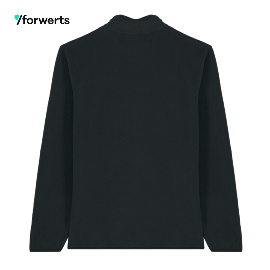 forwerts Fleecejacke Herren black | Stick – Bild 2