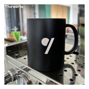 forwerts Team-Tasse black | Laser