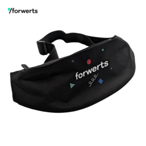 forwerts Gürteltasche black | Print